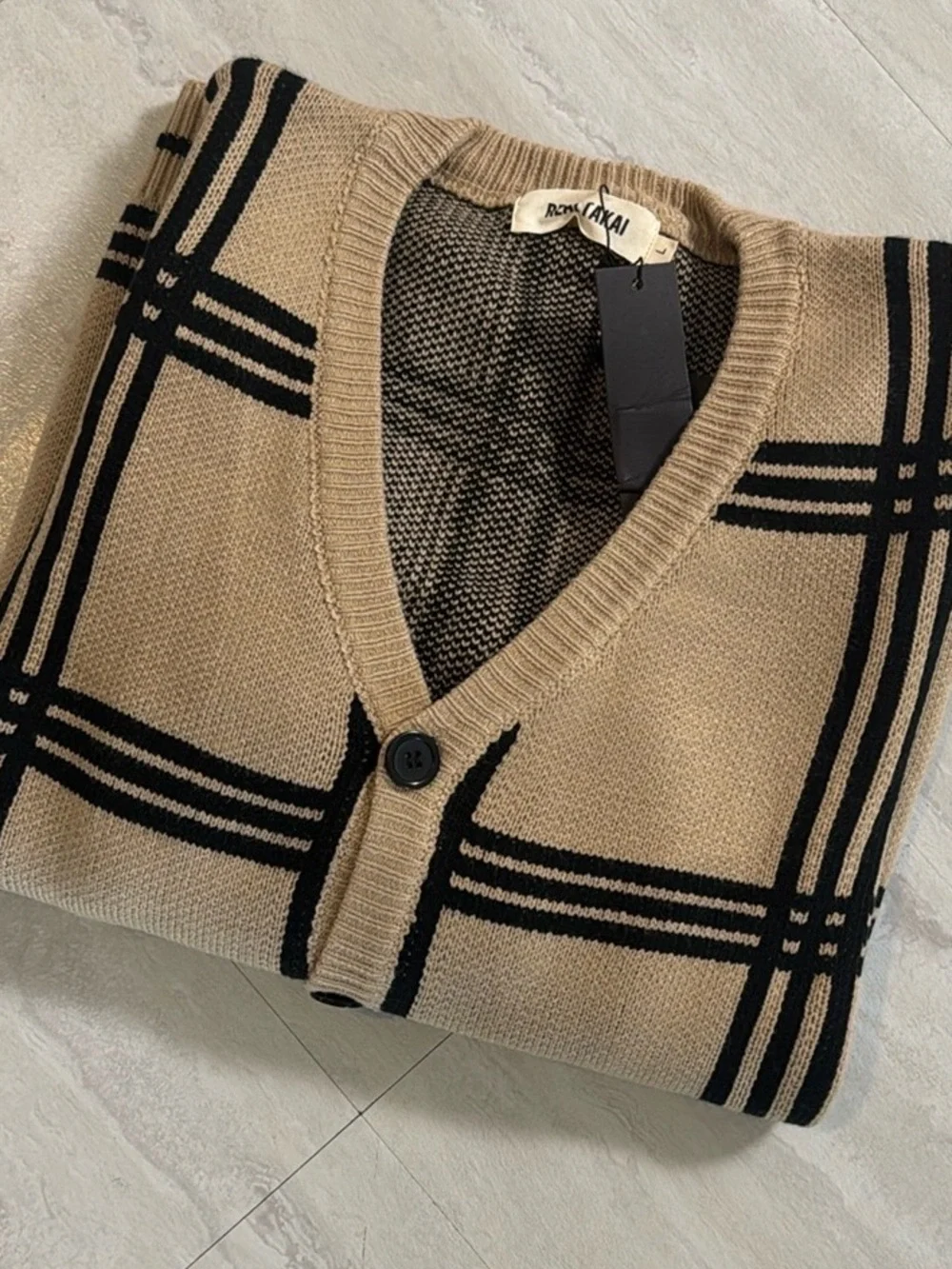 REALTAKAI RT NO. 2511 KNITTED CARDIGAN - Picture 5 of 5